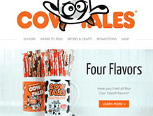 Tablet Screenshot of cowtales.com